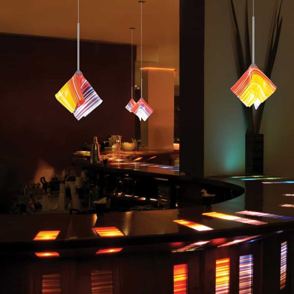 Slumped Glass Lamp Shades