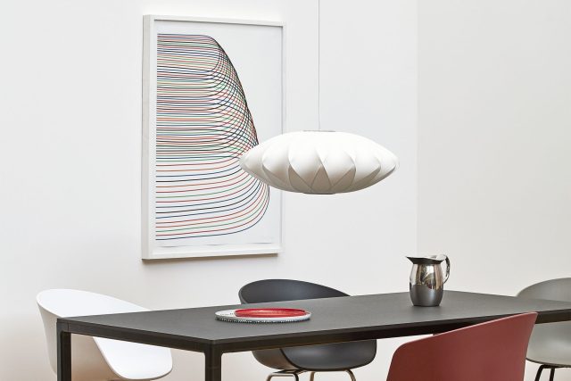 Herman Miller Nelson Crisscross Bubble Pendant