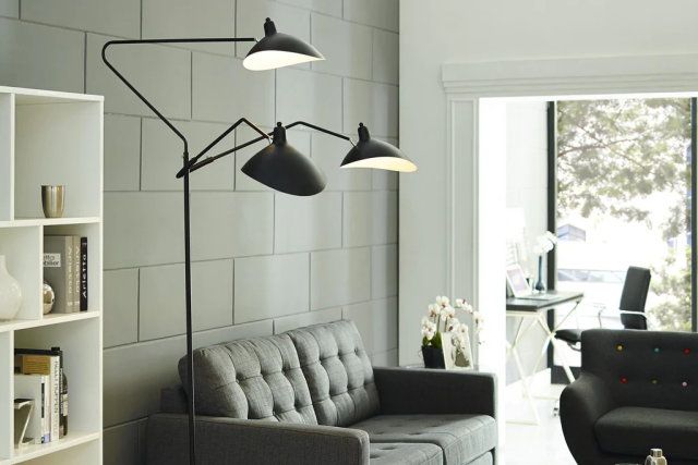 Mouille Floor Lamp by Serge Mouille