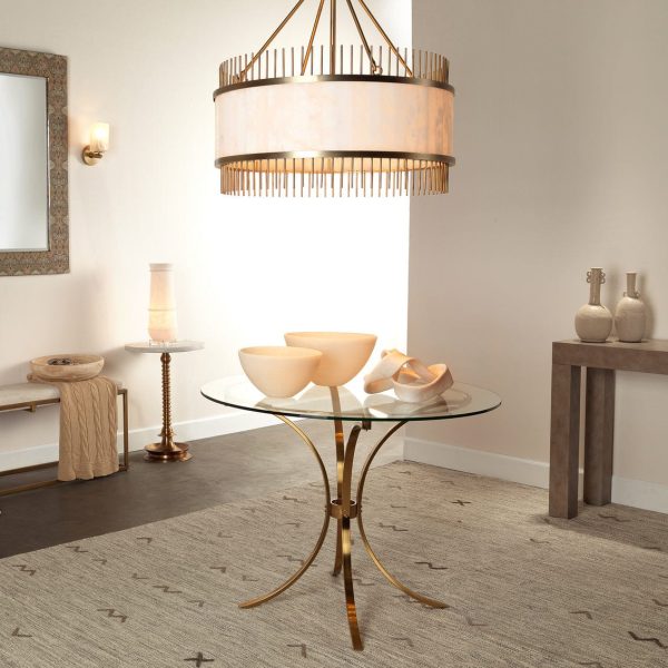 Exquisite Illumination: The Alluring Beauty of Alabaster Chandelier Lighting