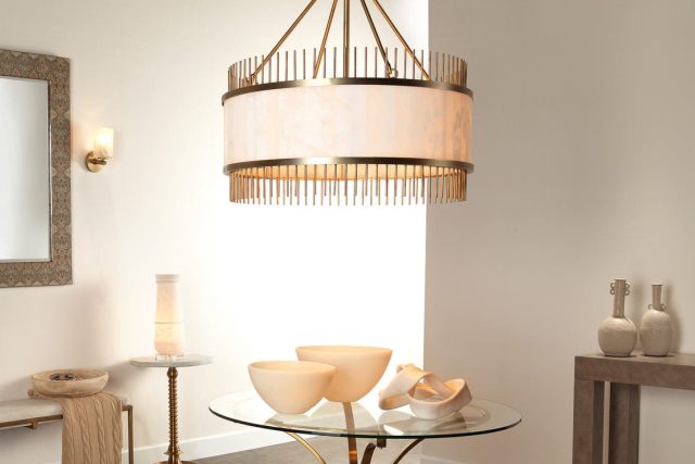 Exquisite Illumination: The Alluring Beauty of Alabaster Chandelier Lighting