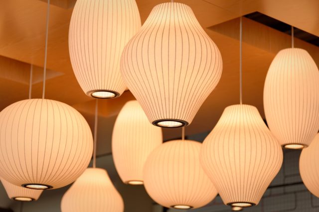 Japanese-inspired Acrylic LED Ceiling Lamp