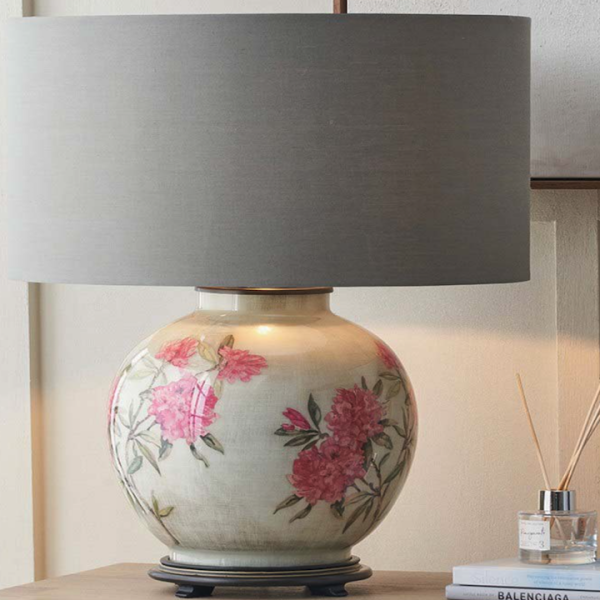 Bringing Nature Indoors: Natural Rhododendron Table Lamp