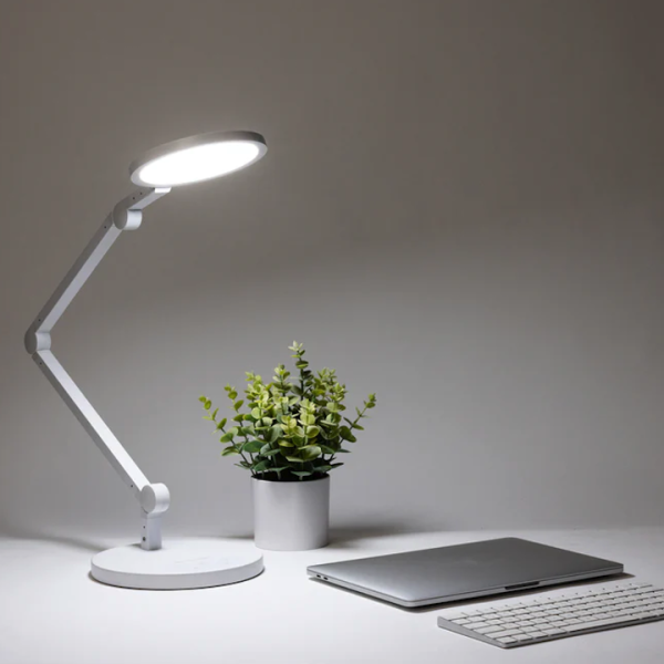 Modern Study Setup: Adjustable Desk Lamp Lighting