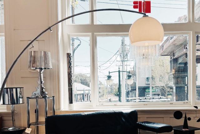 Enhance Your Italian Living Room with a Chrome Arc Floor Lamp