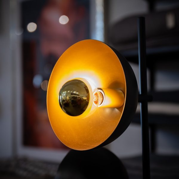 Timeless Elegance: French Vintage Dome Shade Table Lamp